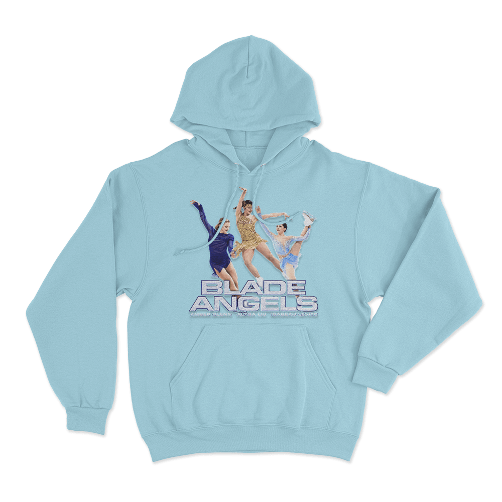 2026 Blade Angels Hoodie Sky Blue 2026 Blade Angels Hoodie Sky Blue