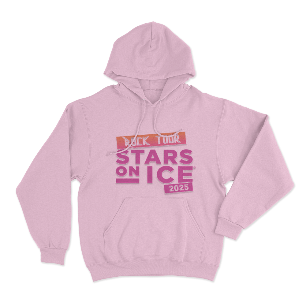 Rock Stars on Ice Tour Hoodie Pink Rock Stars on Ice Tour Hoodie Pink