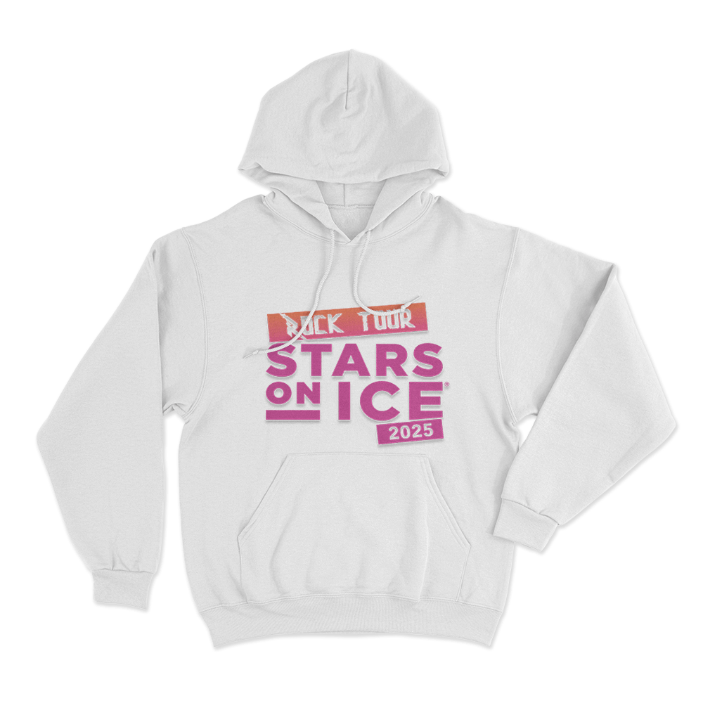 Rock Stars on Ice Tour Hoodie White Rock Stars on Ice Tour Hoodie White