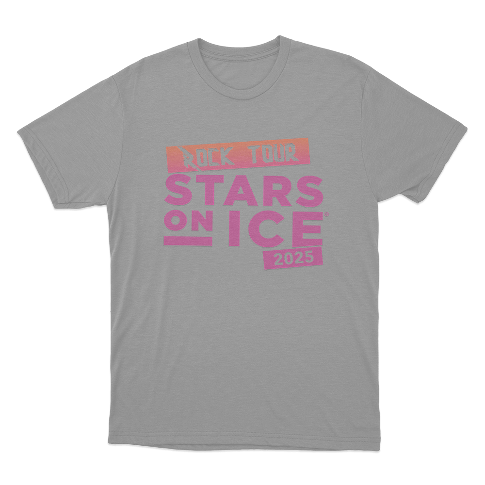 Rock Stars on Ice Tour Unisex T Shirt Grey Rock Stars on Ice Tour Unisex T Shirt Grey