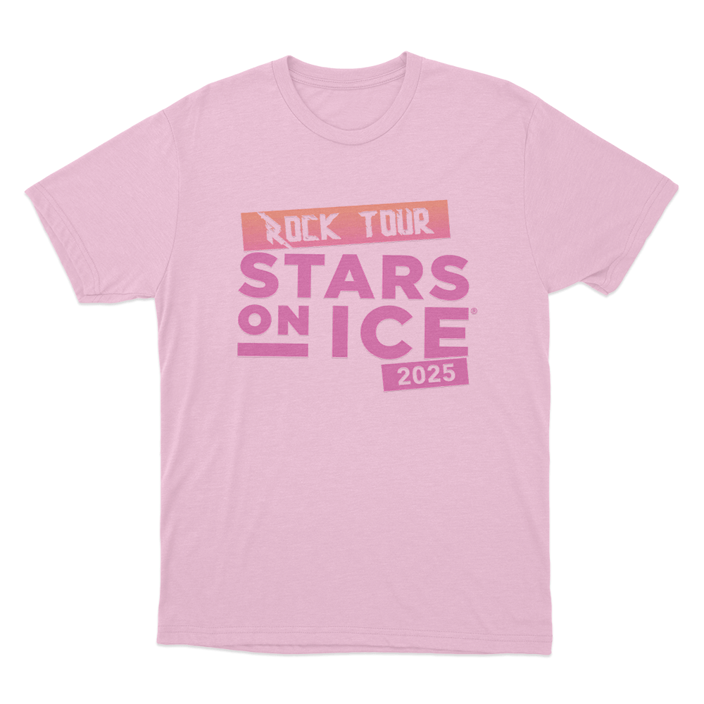 Rock Stars on Ice Tour Unisex T Shirt Pink Rock Stars on Ice Tour Unisex T Shirt Pink