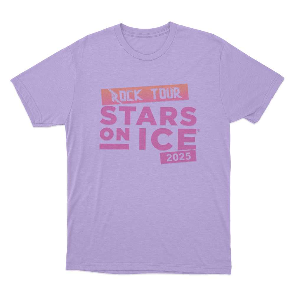 Rock Stars on Ice Tour Unisex T Shirt Purple Rock Stars on Ice Tour Unisex T Shirt Purple