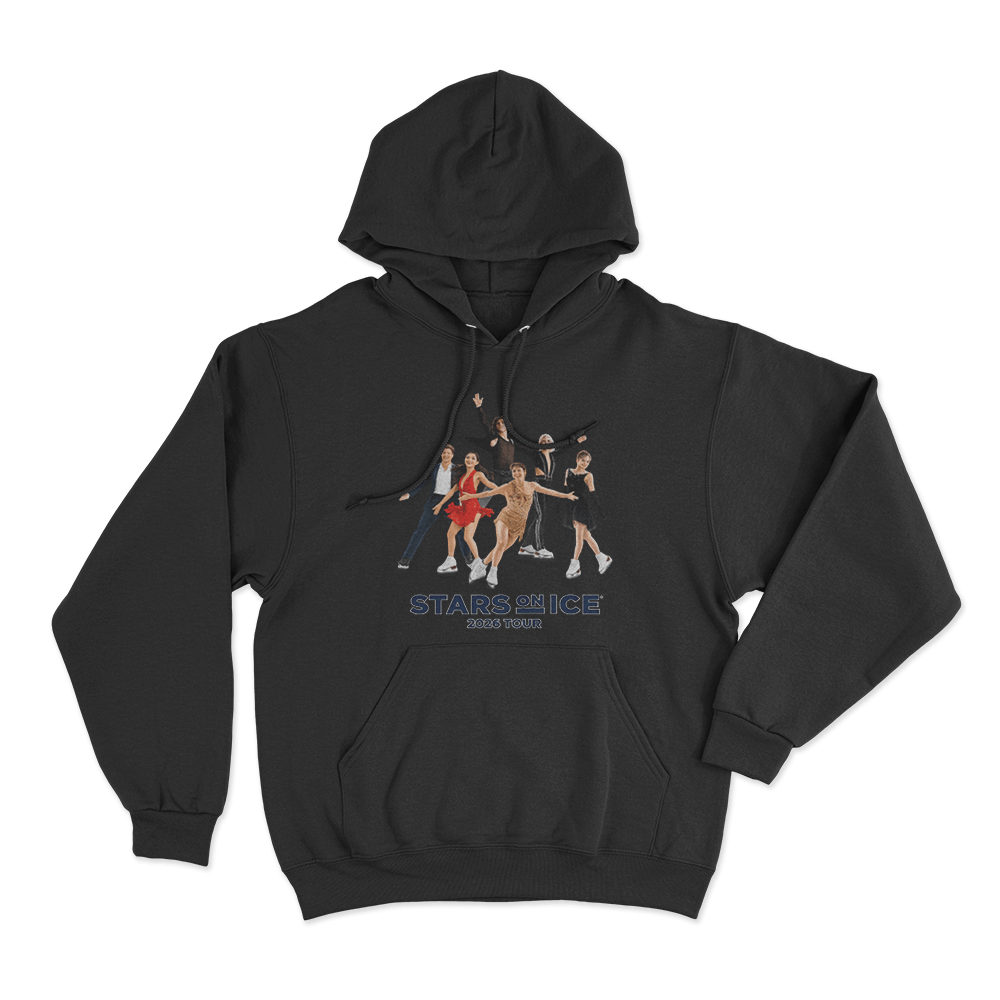 Stars On Ice 2026 Tour Unisex Hoodie Black Stars On Ice 2026 Tour Unisex Hoodie Black