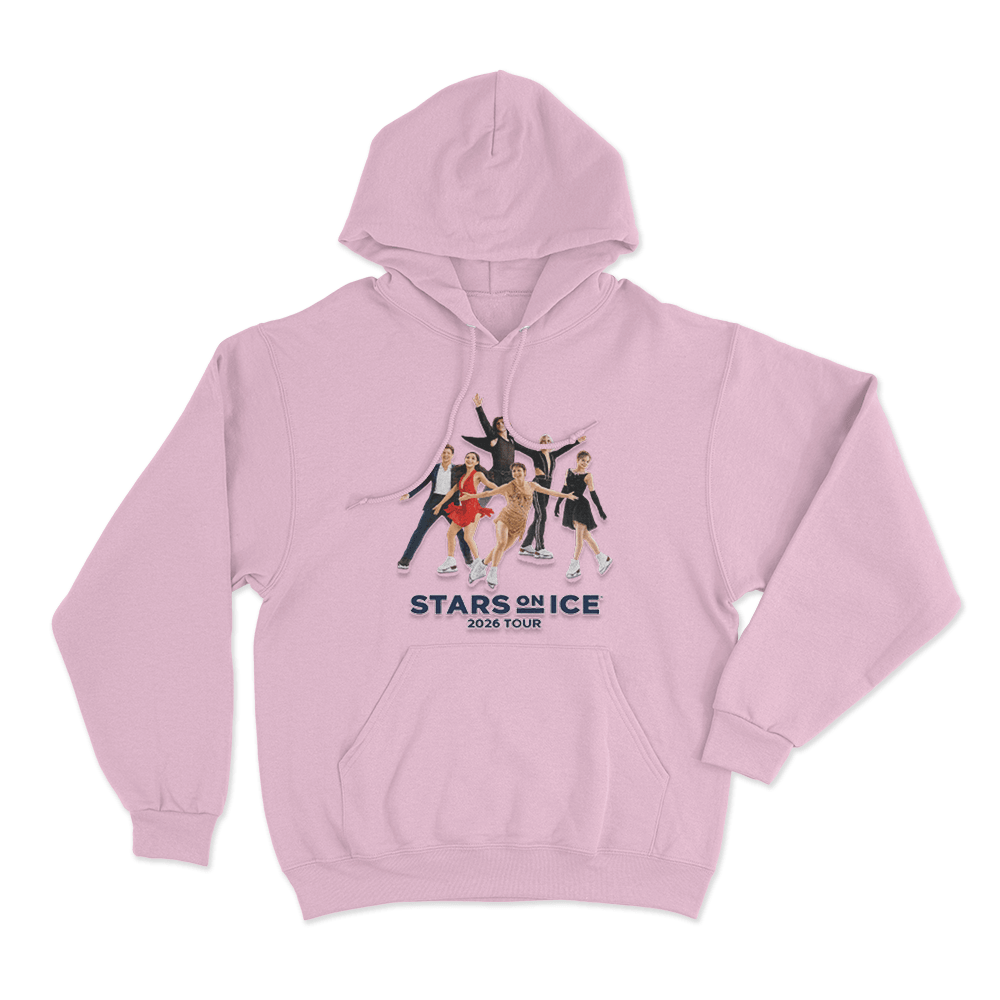 Stars On Ice 2026 Tour Unisex Hoodie Pink Stars On Ice 2026 Tour Unisex Hoodie Pink