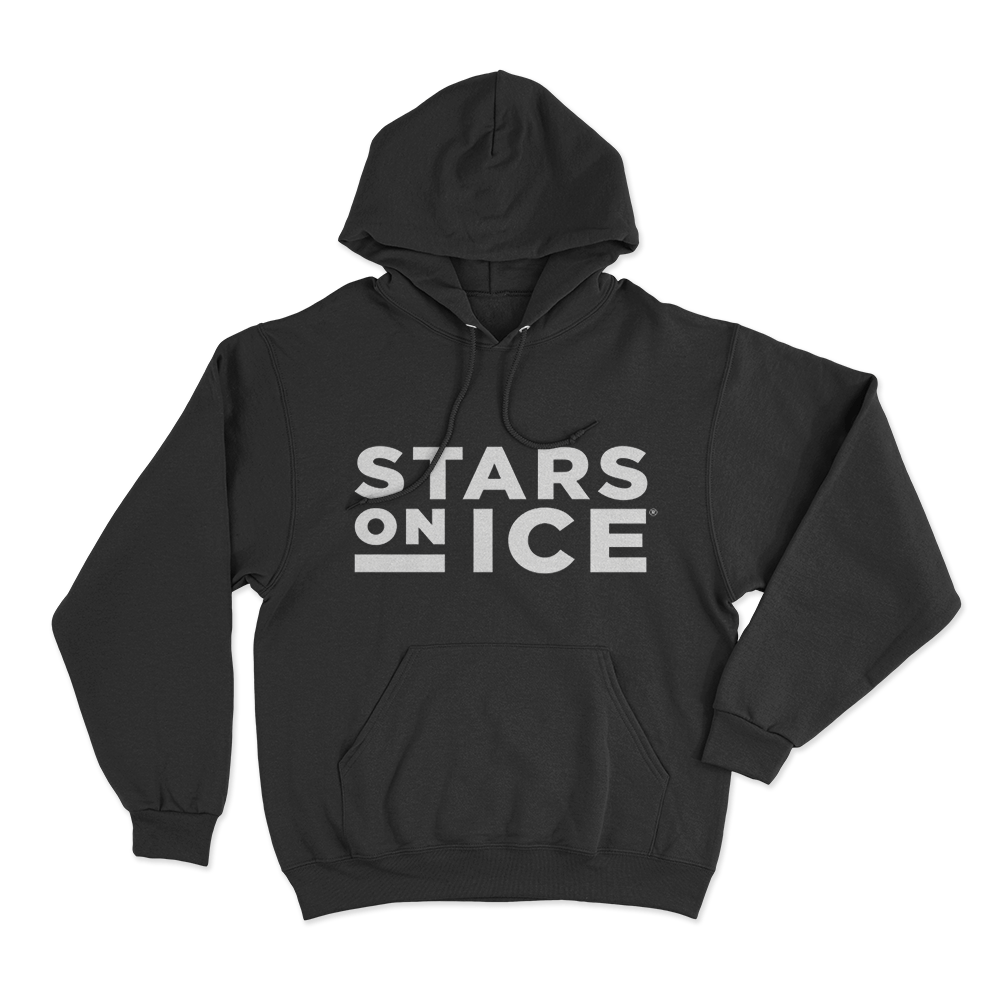 Stars On Ice Logo Unisex Hoodie Black Stars On Ice Logo Unisex Hoodie Black