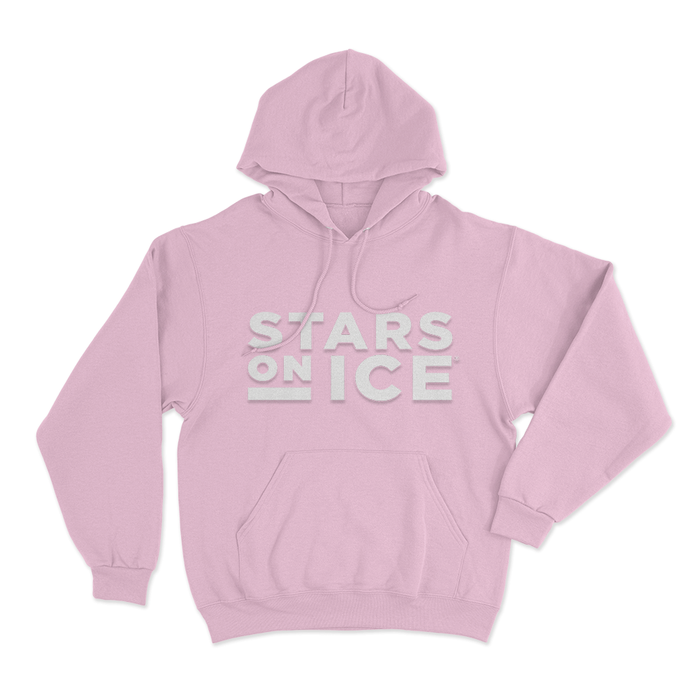 Stars On Ice Logo Unisex Hoodie Pink Stars On Ice Logo Unisex Hoodie Pink