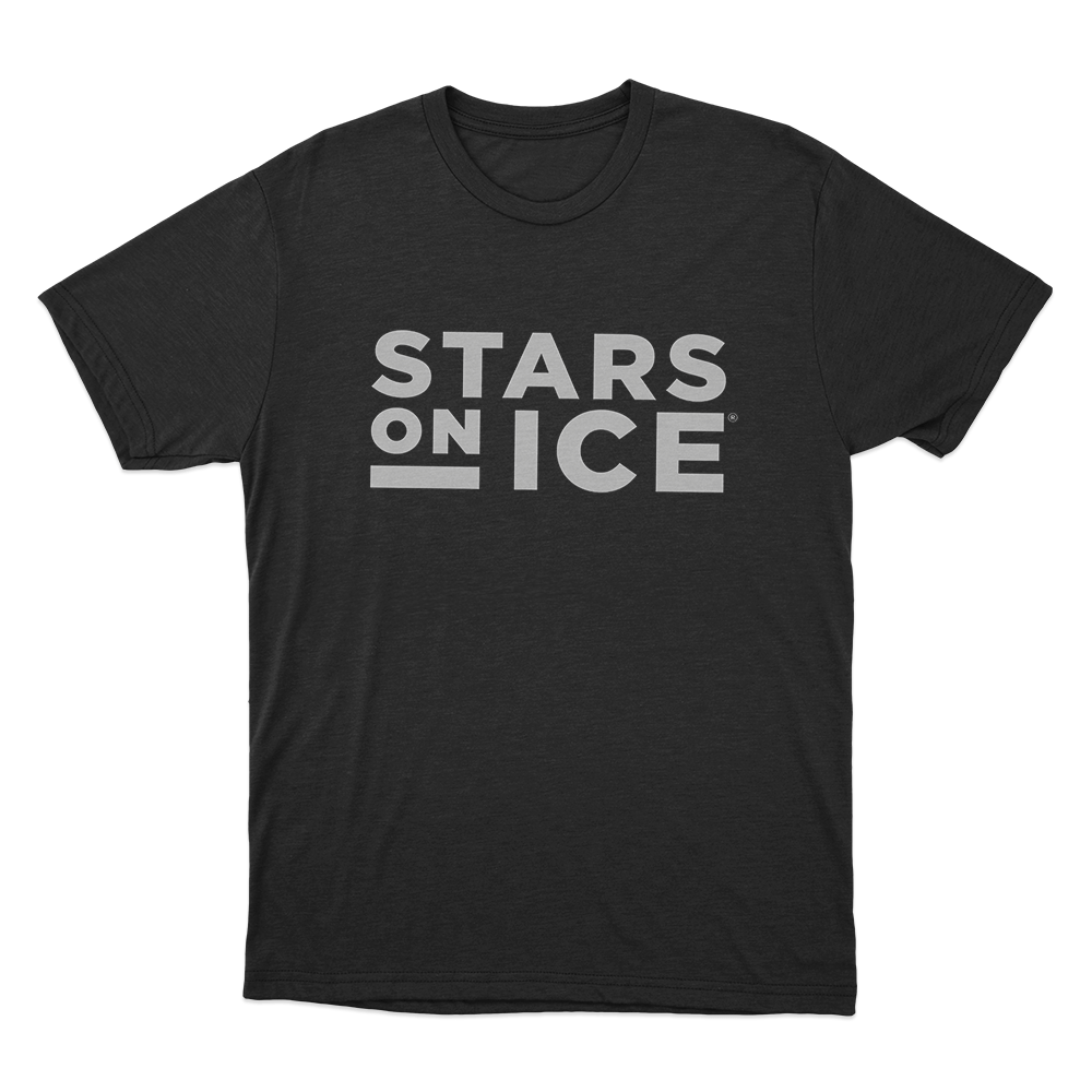 Stars On Ice Logo Unisex T Shirt Black Stars On Ice Logo Unisex T Shirt Black