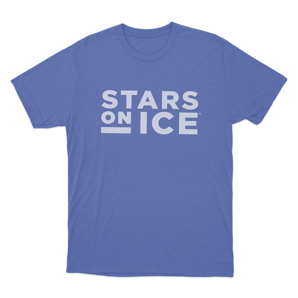 Stars On Ice Logo Unisex T Shirt Blue Stars On Ice Logo Unisex T Shirt Blue