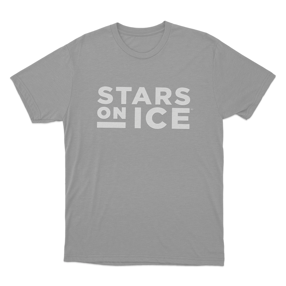 Stars On Ice Logo Unisex T Shirt Grey Stars On Ice Logo Unisex T Shirt Grey