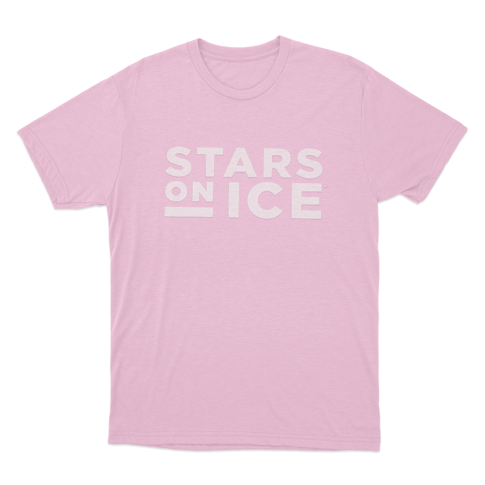 Stars On Ice Logo Unisex T Shirt Pink Stars On Ice Logo Unisex T Shirt Pink