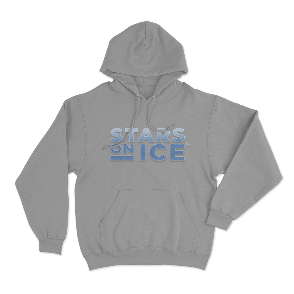 Stars On Ice Unisex Hoodie Grey Stars On Ice Unisex Hoodie Grey