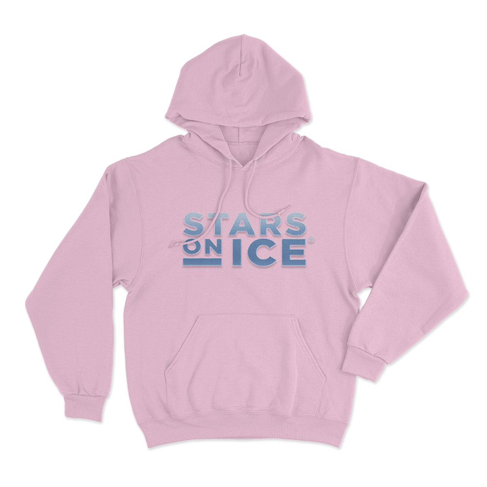 Stars On Ice Unisex Hoodie Pink Stars On Ice Unisex Hoodie Pink