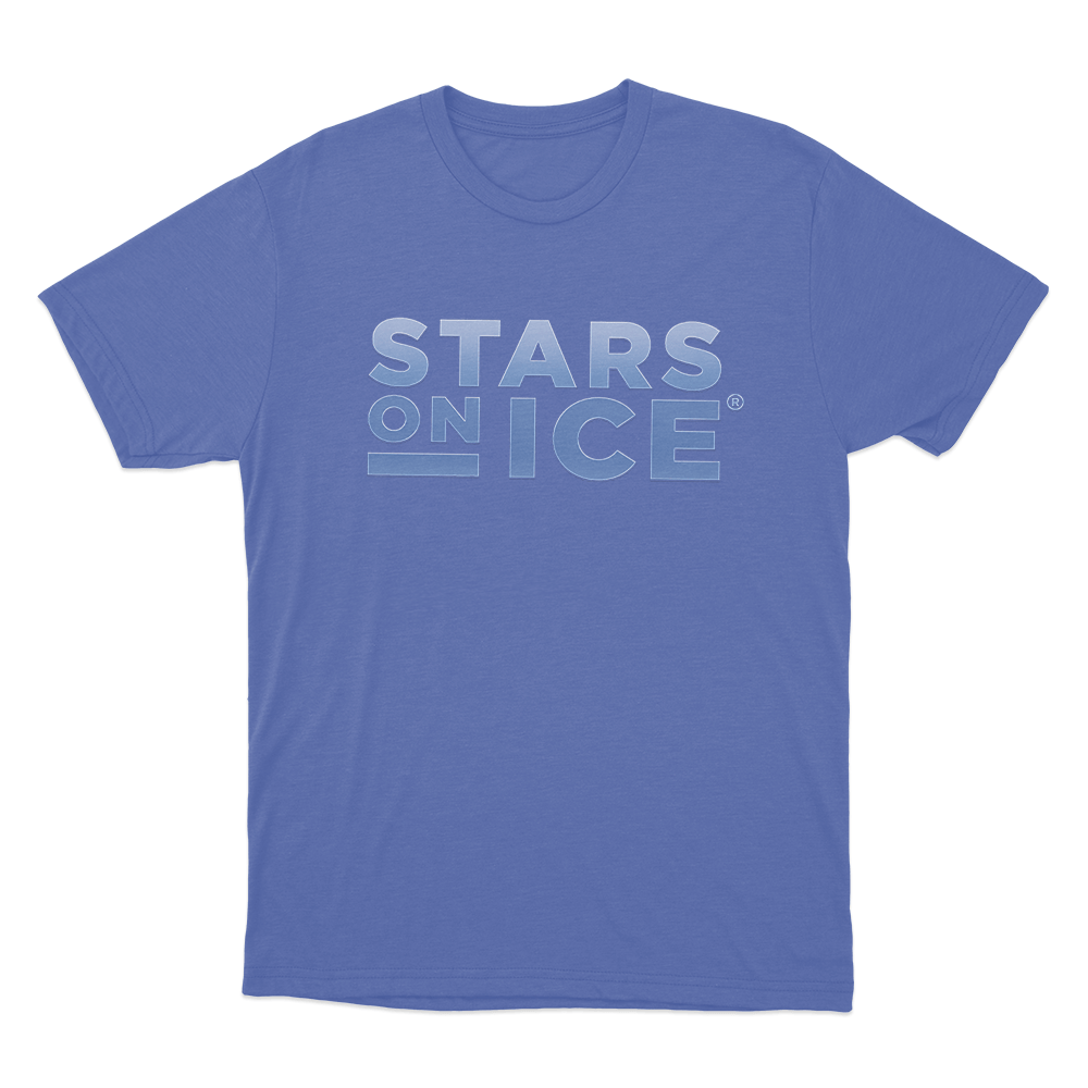 Stars On Ice Unisex T Shirt Blue Stars On Ice Unisex T Shirt Blue