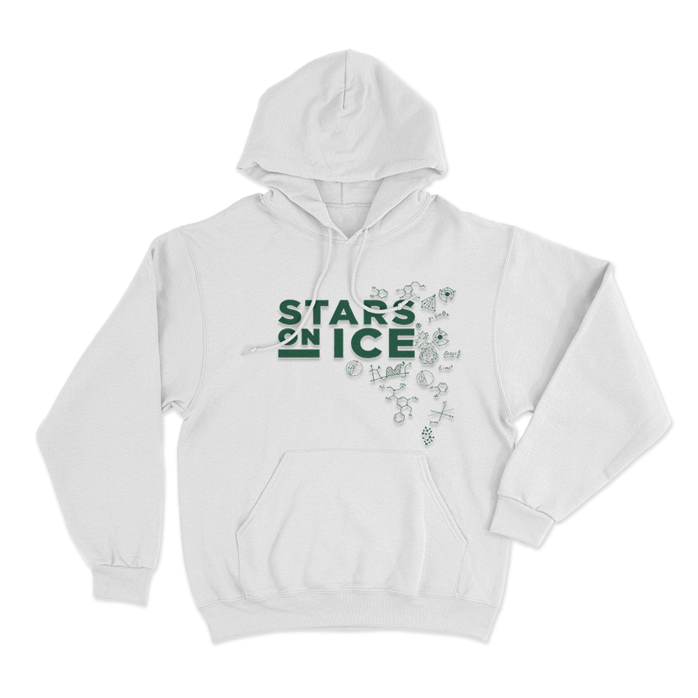 Stars on Ice Tour Hoodie White Stars on Ice Tour Hoodie White