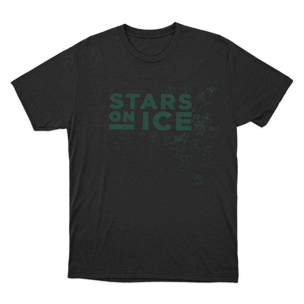 Stars on Ice Tour T Shirt Black Stars on Ice Tour T Shirt Black