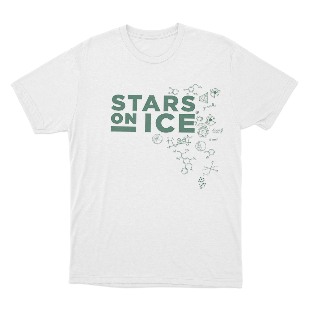 Stars on Ice Tour T Shirt White Stars on Ice Tour T Shirt White